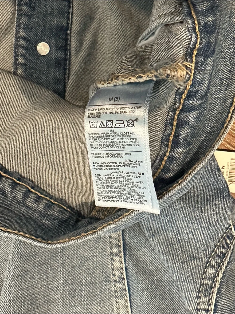 NWT! Old Navy Kids' (8) Light Blue Denim Jacket